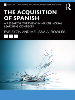 cover image of The Acquisition of Spanish
